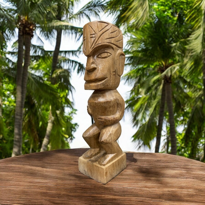 Tahitian Tiki Figure | Polynesian Replica 12