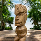 Tahitian Tiki Figure | Polynesian Replica 12"