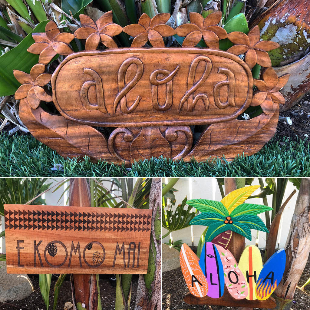Hawaiian Signs - Makana Hut