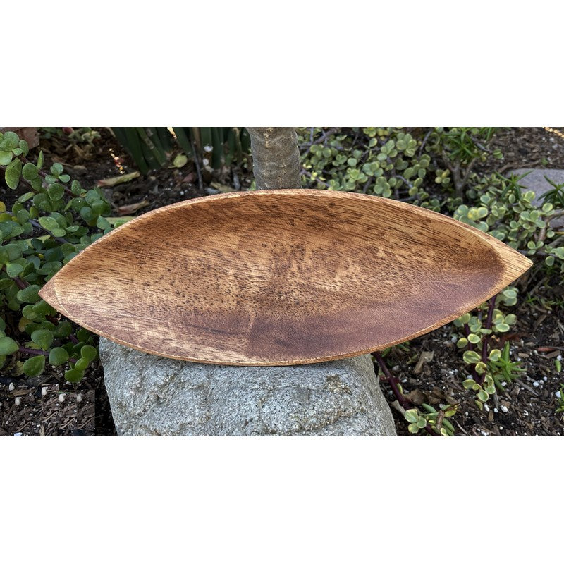 Acacia Wood Canoe Dish | Island Home