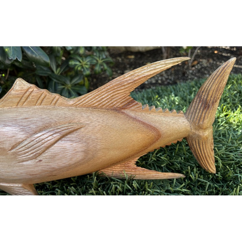 Hawaiian Ahi 12" | Sea Life Carving (Natural)