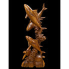 3 Kahala with 2 Turtle Statue | Sea Life Carving 60"