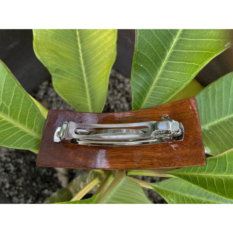 Koa Wood Hair Clip | Hawaiian Accessory