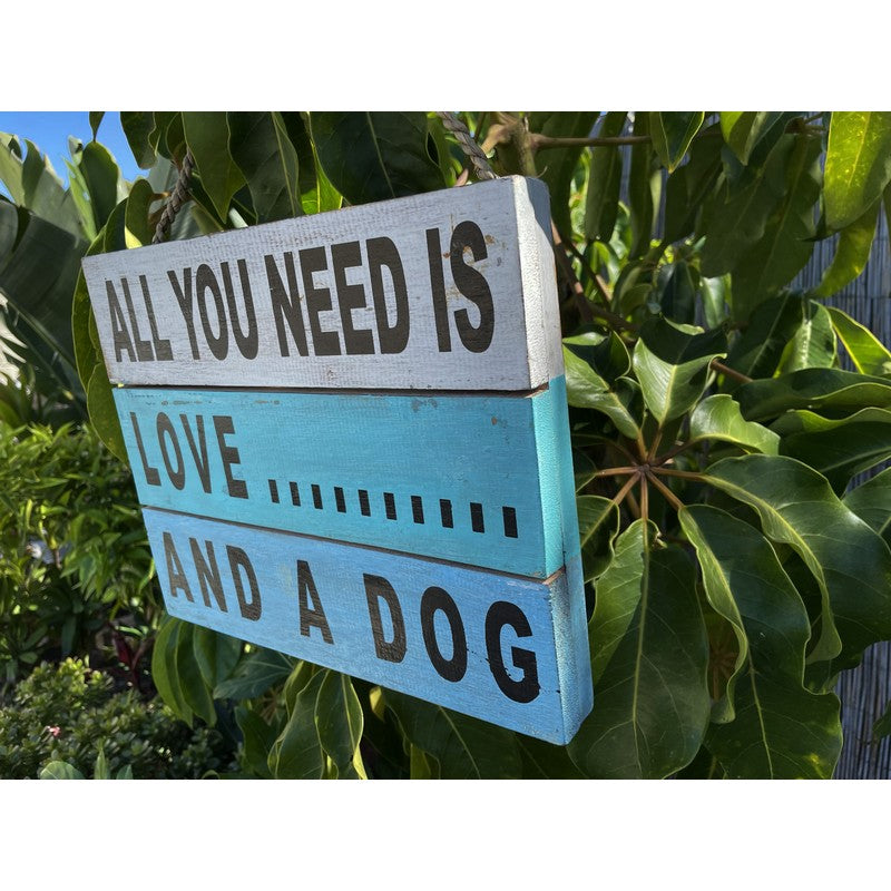 dog beach sign