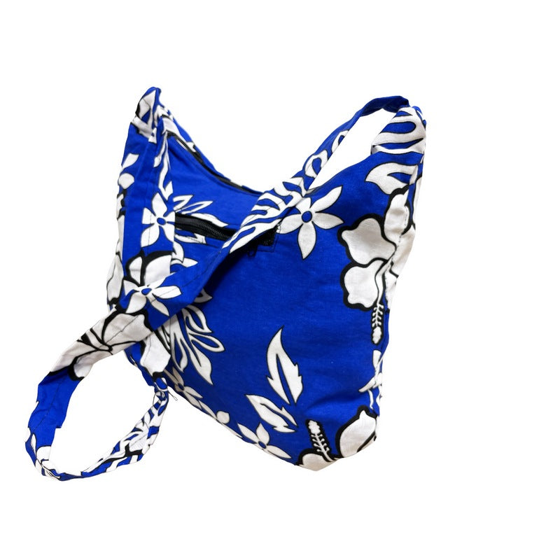 Royal Blue Bandana Travel Bag