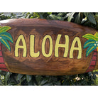 Aloha with Palm Trees | Welcome Sign