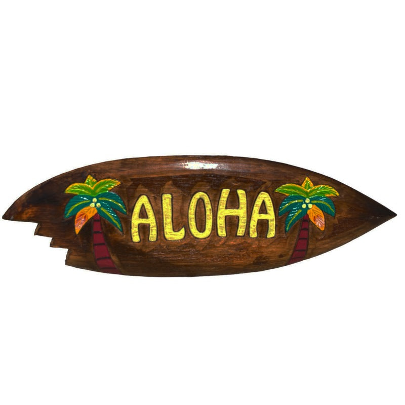 Aloha with Palm Trees | Welcome Sign
