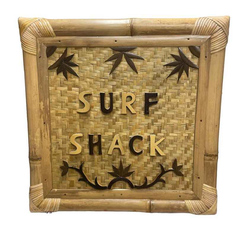Surf Shack | Bamboo Sign 20"