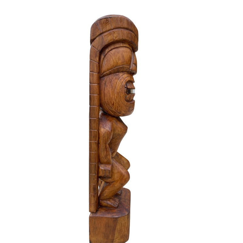 Kanaloa Tiki | Hawaii Museum Replica 32" (Stained)