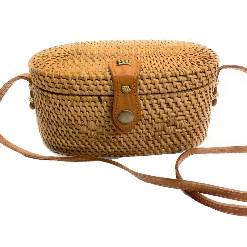 Wicker Fish Crossbody