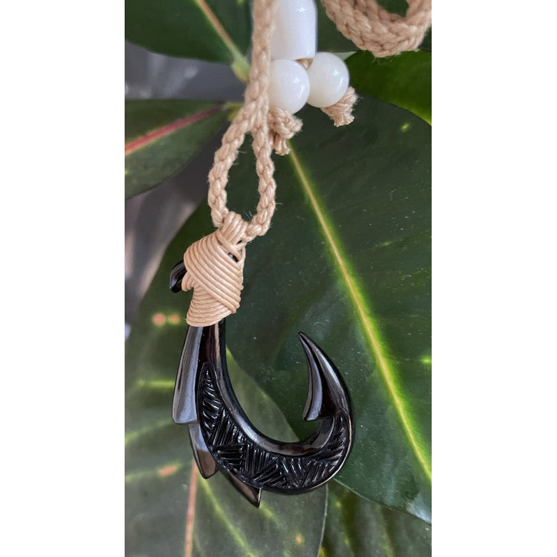 Black Bone Fish Hook