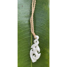 Spiral Twist with Engravings | Tropical Necklace