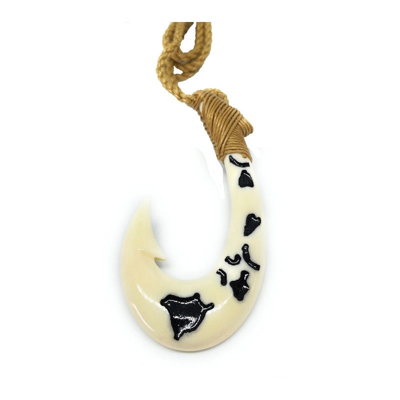 Hand Carved Ivory Fish Hook Necklaces - Best Buy Online - Melton Tackle
