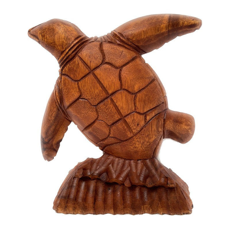 Standing Hawaiian Sea Turtle 8" | Ocean Life Carving