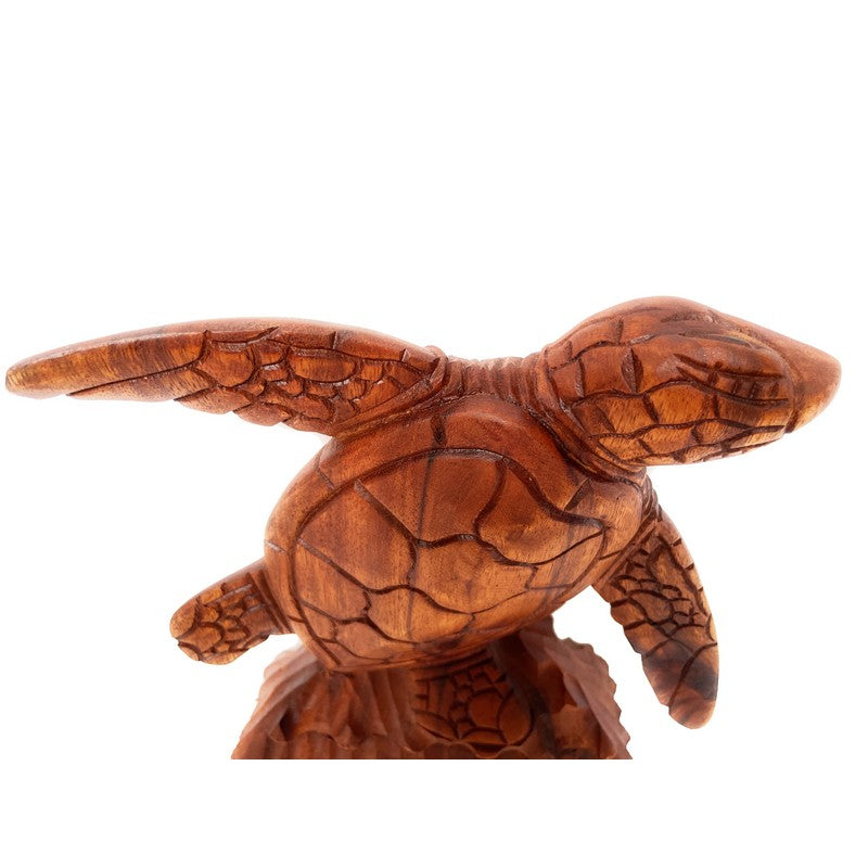Standing Hawaiian Sea Turtle 8" | Ocean Life Carving