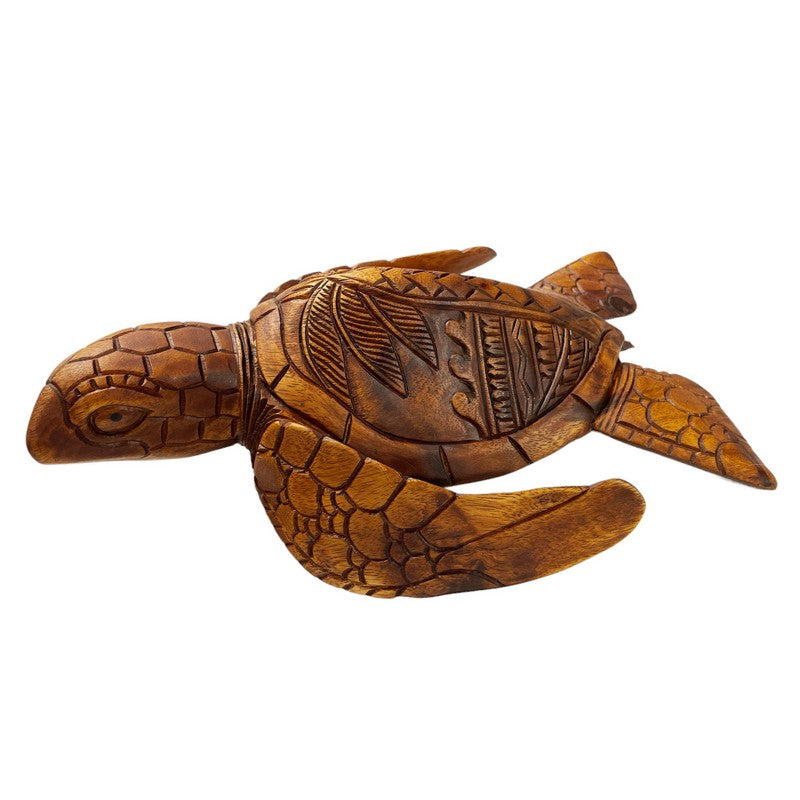 Hawaiian Sea Turtle with Palm Tree | Ocean Life 12"