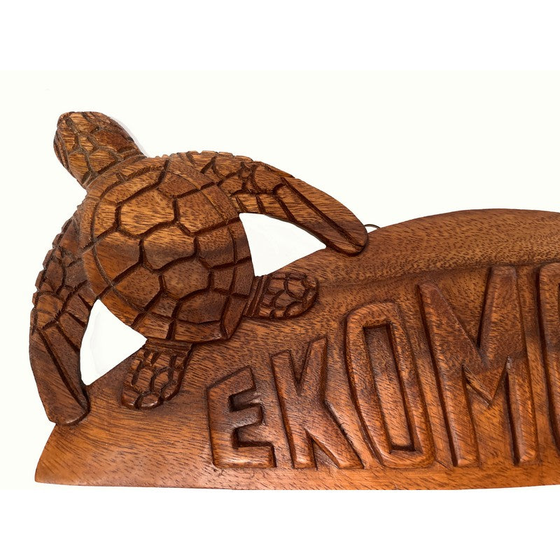 E Komo Mai with Two Turtles | Welcome Sign