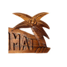 E Komo Mai with Two Palm Trees | Welcome Sign