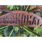 E Komo Mai with Two Palm Trees | Welcome Sign