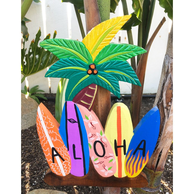 Aloha Sign with Surfboards | Hawaiian Signs