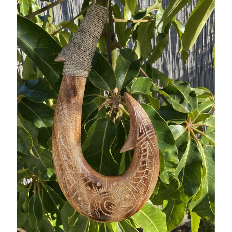 Hawaiian Fish Hook w/ Engravings