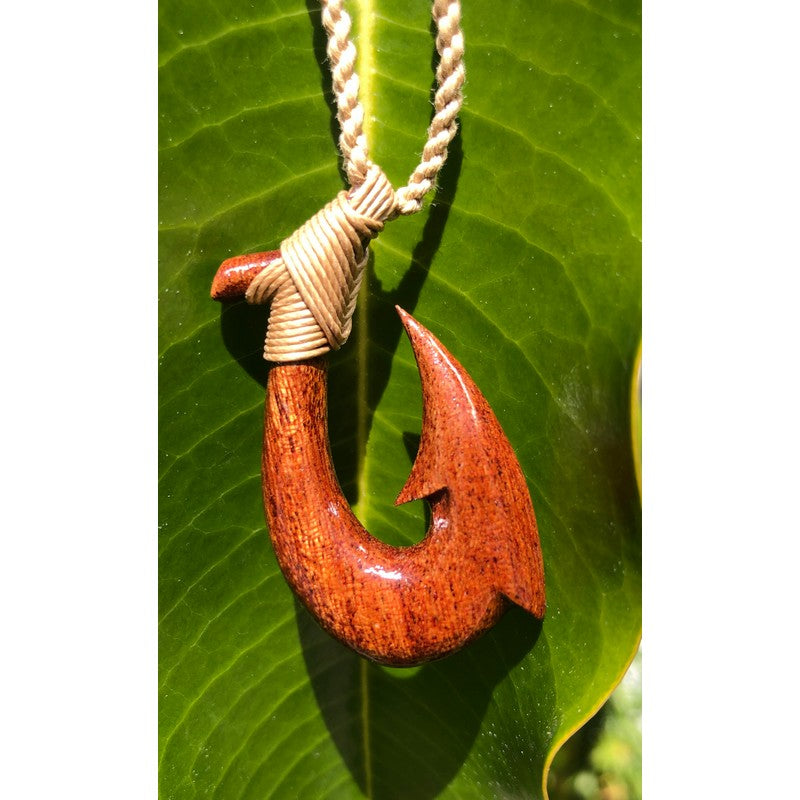 Fish Hook Car Accessory, Koa Wood Fish Hook, Hawaiian Gifts, Koa factory Wood, Wood Fish Hook, Fish Hook, Koa