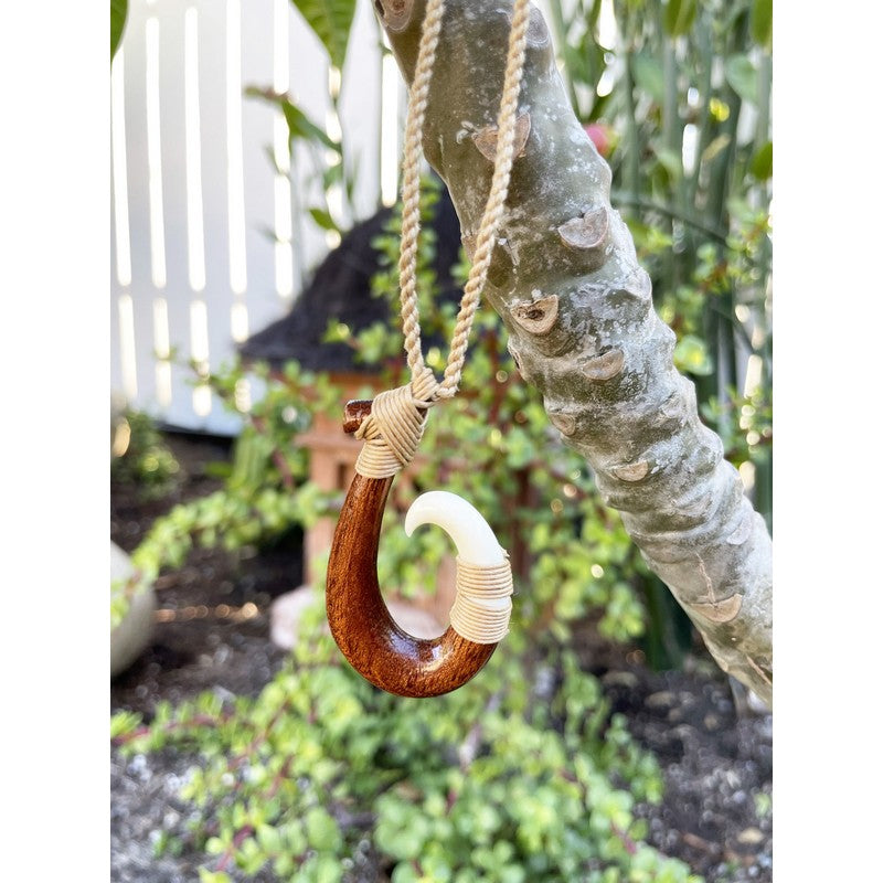 Koa Wood Hawaiian Fish Hook