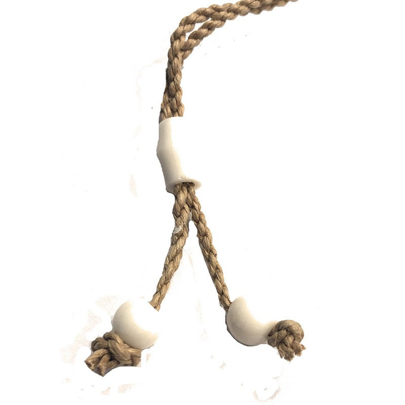 Koa and Bone Double Twist Necklace - Makana Hut
