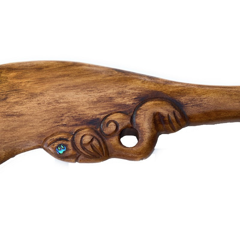 Wooden Wahaika | Maori Replica - Makana Hut