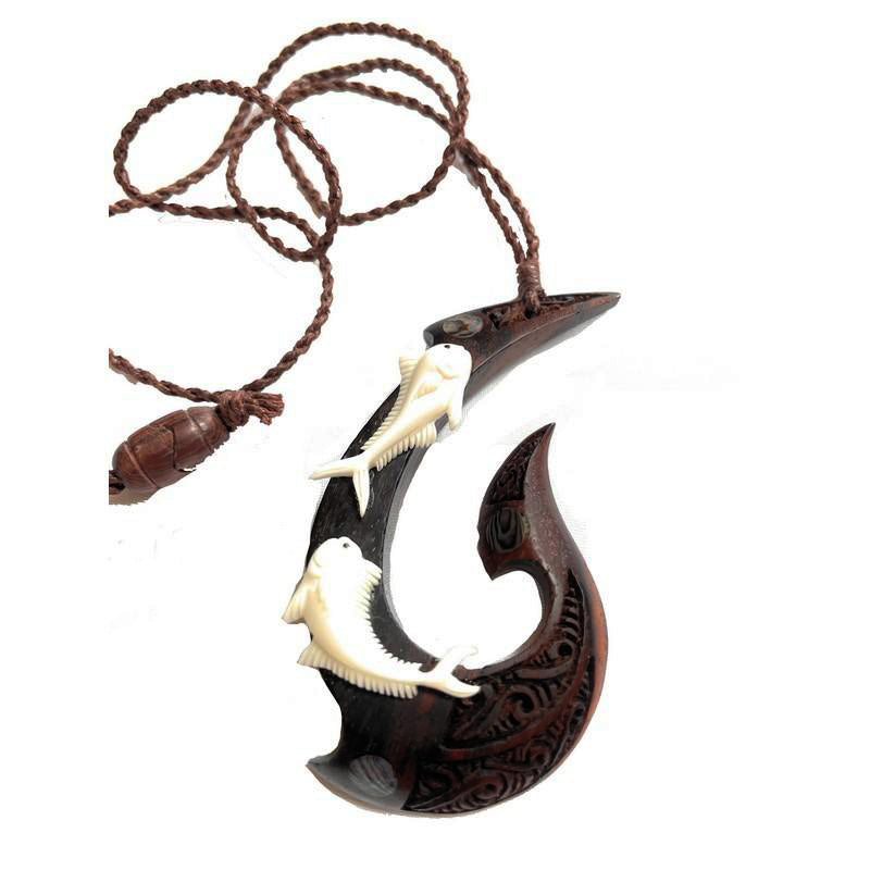 Mahi Mahi Fish Hook with Engravings