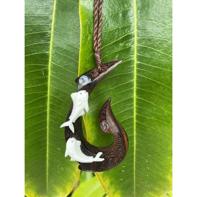 Mahi Mahi Fish Hook with Engravings
