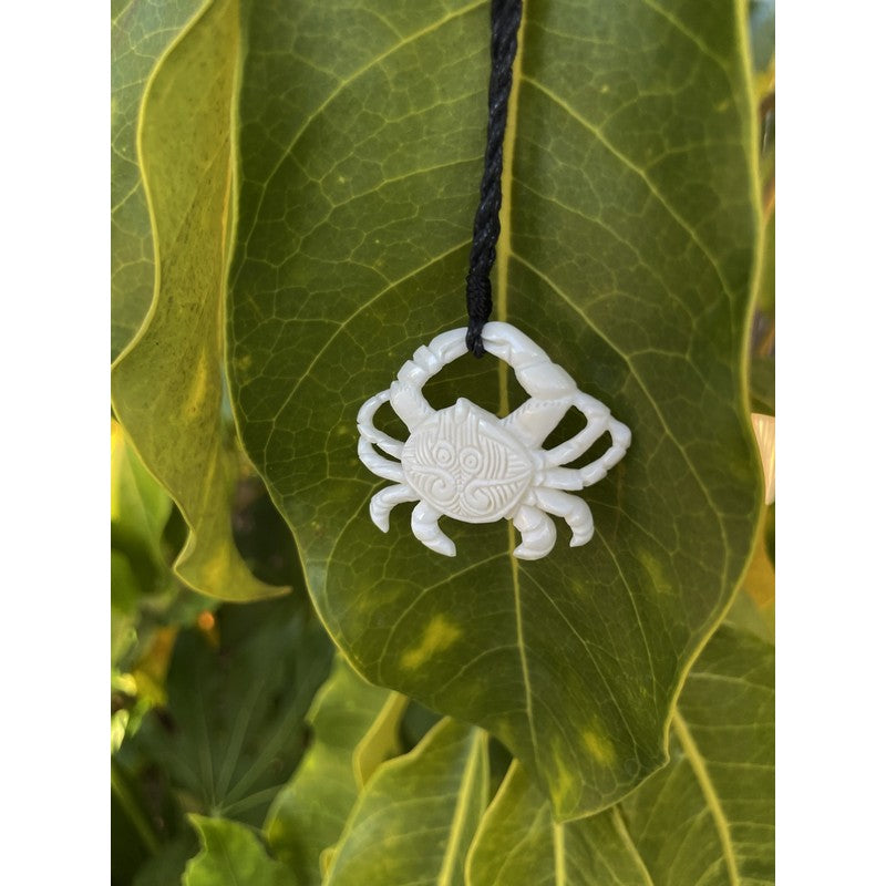 Crab Bone Necklace | Tropical Jewelry