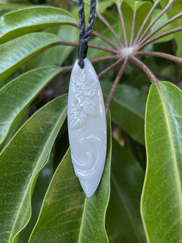 Surfboard with Engravings Necklace