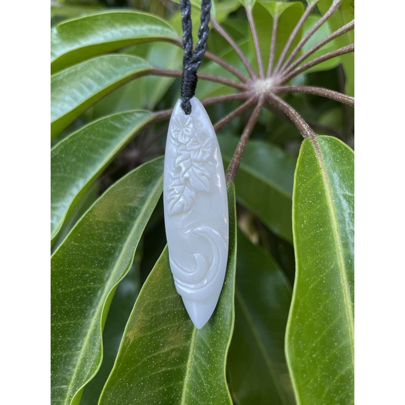 Surfboard with Engravings Necklace