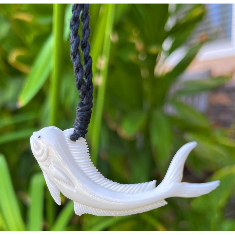 Mahi Mahi Bone Necklace