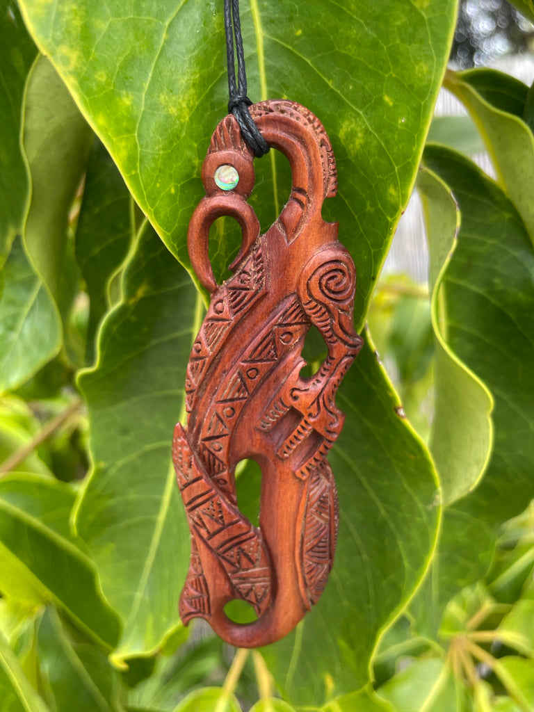 Manaia with Paua Shell | Matau