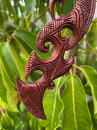Manaia with Paua Shell | Matau or Display