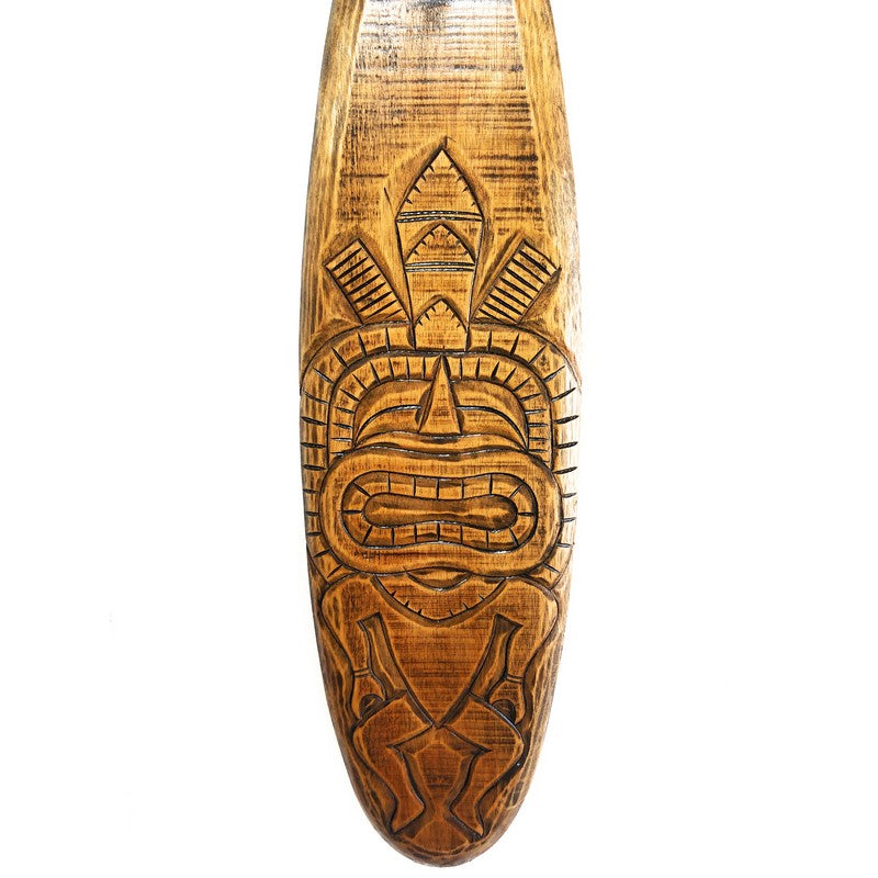 Surfboard with Tiki | Surf Sign 39"