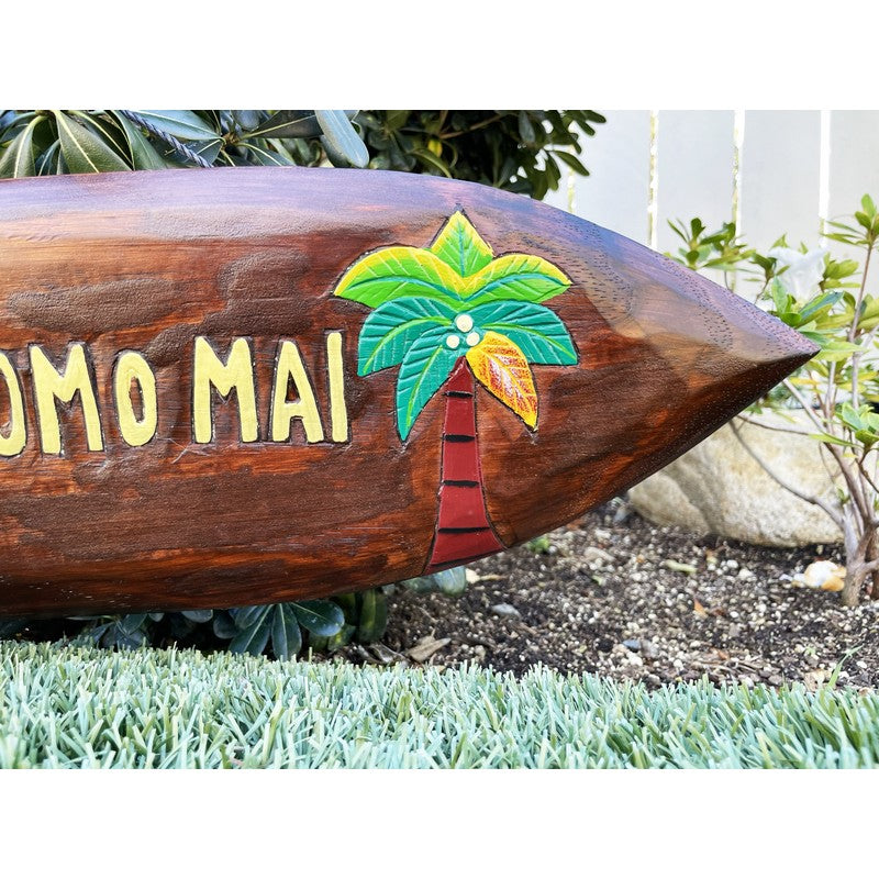 E Komo Mai with Palm Trees | Welcome Sign