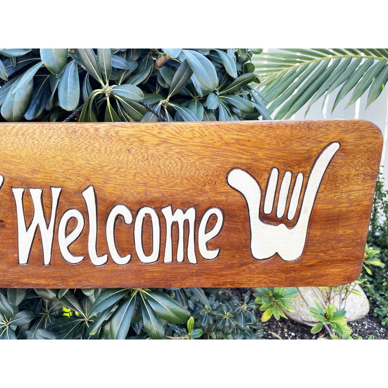 Hang Loose Welcome Sign 20"