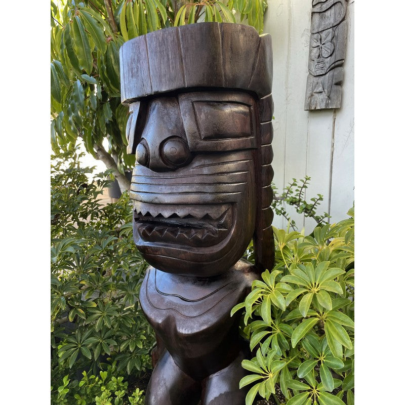 Kanaloa Tiki | Hawaii Museum Replica 40" (Stained)