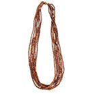 7 Strand Koa Rice Bead Necklace