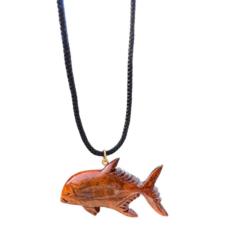 Hawaiian Ahi Koa Pendant
