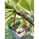 Koa Wood Plumeria Bracelet