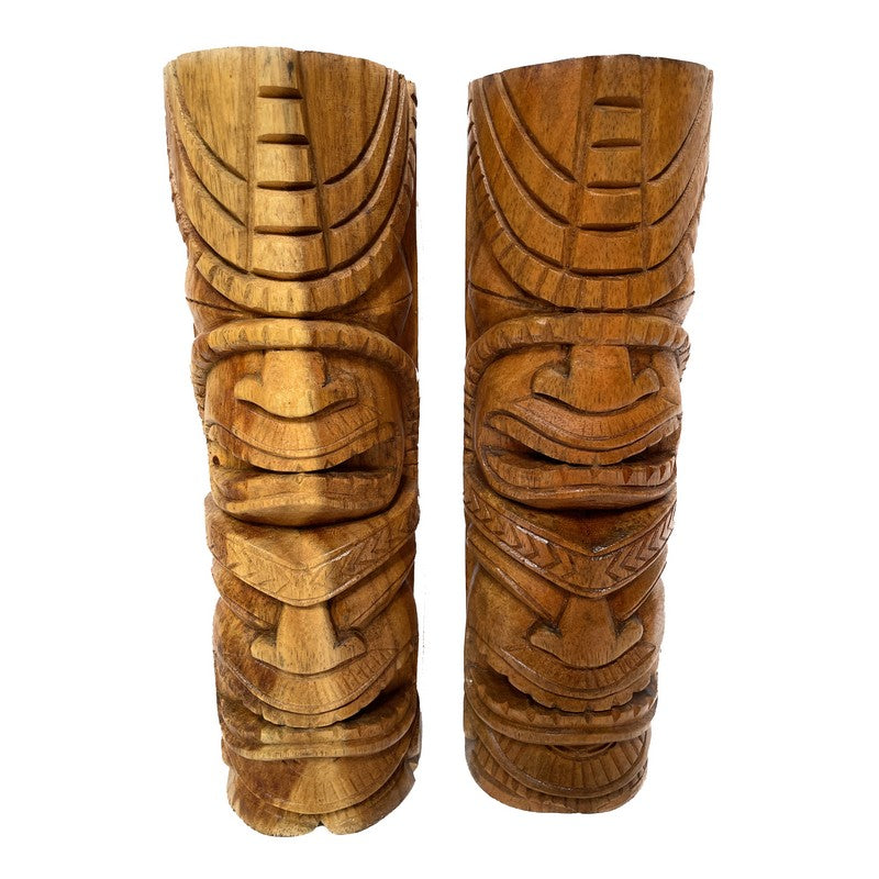 Love and Ocean Tiki Totem | Hawaiian Décor 12"