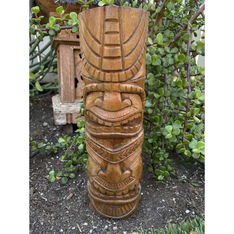 Love and Ocean Tiki Totem | Hawaiian Décor 12"