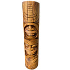 Love and Ocean Hawaiian Totem | Oak Stained 20"