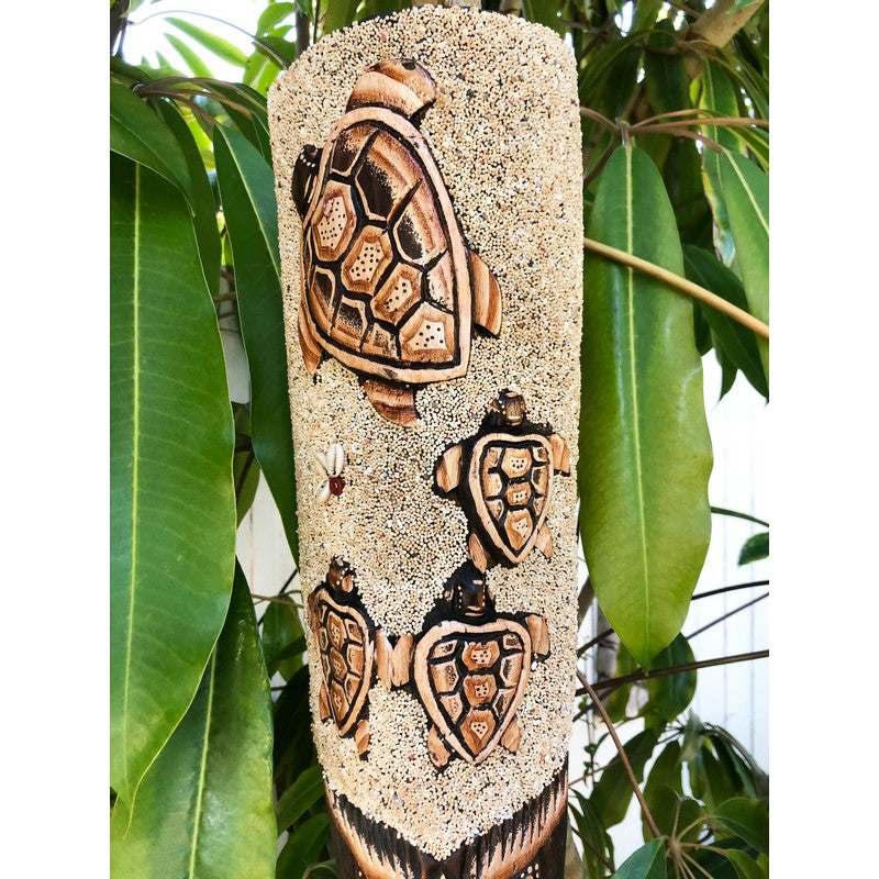 Hawaiian Honu Mask | Tropical Décor 19"
