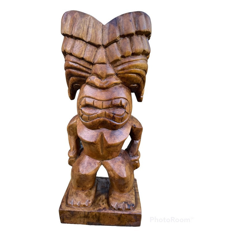 Warrior Tiki | Hawaiian Museum Replica 12"