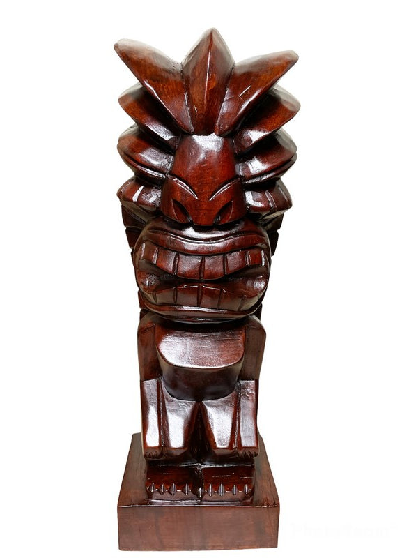 Love Tiki 20" | Hawaiian Museum Replica (Stained)